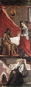 CARPACCIO, Vittore Arrival of the English Ambassadors (detail) dfg oil painting on canvas
